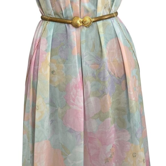 Vintage Miss Elaine “Silk Essence” Nightgown - PM Petite Medium - Picture 6 of 11